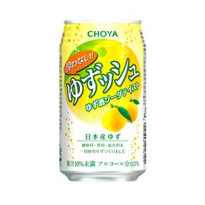 초야 CHOYA 요와나이 유즈슈 유자 소다맛 350ml 24캔