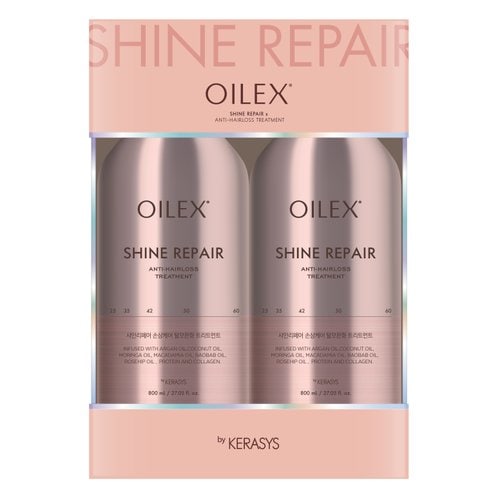 오일렉스 샤인리페어 트리트먼트 800ml*2