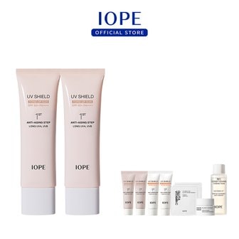 아이오페 UV 쉴드 톤업 선 50ml x 2개