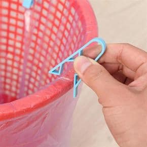쓰레기통용 비닐봉투고정클립 꽂이홀더 후크