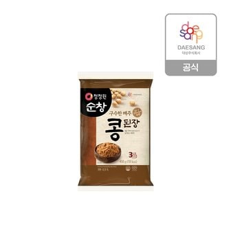 청정원 메주 콩된장 450g(비닐) (F)