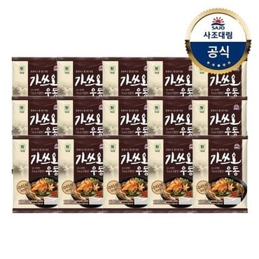 대림선 [사조대림] 대림선 가쓰오우동 229.4g x15개