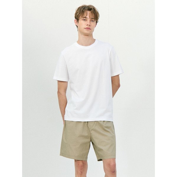 면 스트링밴드 하프팬츠 LZHP3104