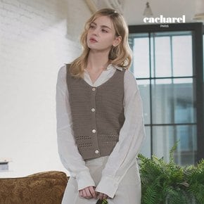 [온플] 까사렐 25SS 스팽글 크로쉐 베스트 3종