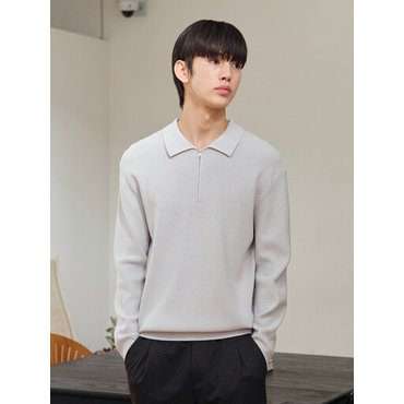 폴햄 남성) 하찌 카라 하프집업 풀오버  PHF1ET1030