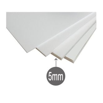  폼보드 600x900mm 두께5T(5mm) 3장 묶음배송