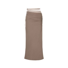 NYMPH SKIRT beige brown