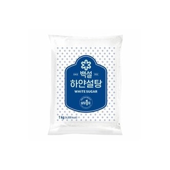  CJ 백설 하얀설탕 1kg 3개