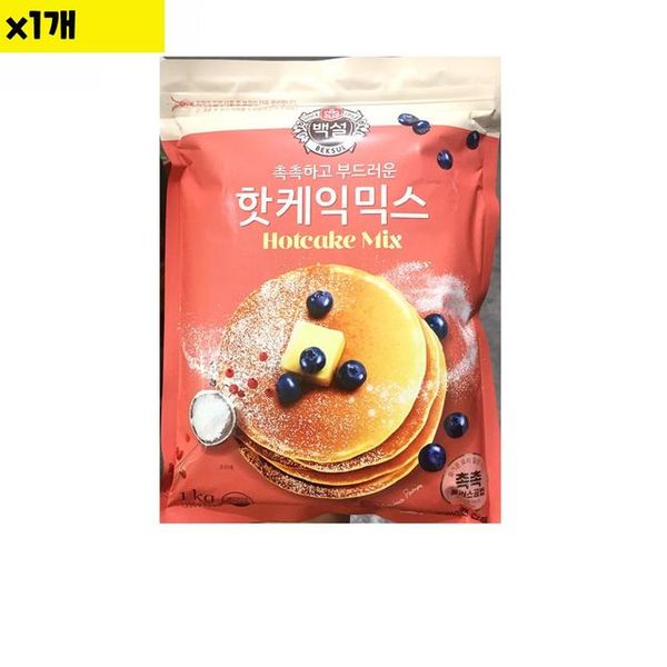 CJ제일제당 식자재 식재료 도매 핫케익가루백설 1Kg 1개