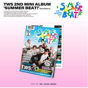 개봉앨범 포토카드 없음 / 투어스 (TWS) - 2nd Mini Album SUMMER BEAT (Weverse Albums ver.)