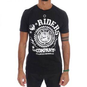 3983933 Frankie Morello Cotton RIDERS Crewneck Mens T-Shirt 64950044