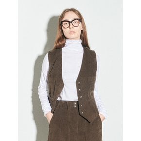 CHARLOTTE COURDUROY VEST