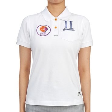 혼가먼트 골프웨어 여성 반팔티셔츠 HCW 2A AP87 WHITE
