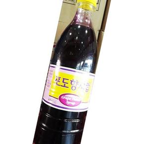 포도 과일 홈카페 탄산수 카페용 시럽 1kg