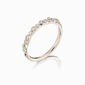 14K Snowflake 레이어드 반지 NNW00381R