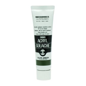 아크릴 물감 40ml S1_Olive Green