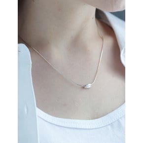 [Silver 925] Snake Pebble Necklace SN224