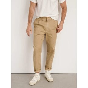 Standard Pleated Pants In Chino Vintage Khaki (VV3821AM3H)