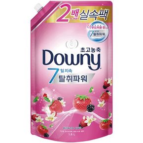 다우니 섬유유연제 리필 베리베리 바닐라크림향 1.6L