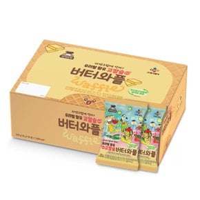 CJ 아이누리 우리밀 함유 고칼슘 버터와플 16G 20개