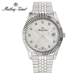 Mathey-Tissot 남성 메탈밴드시계 H710AI