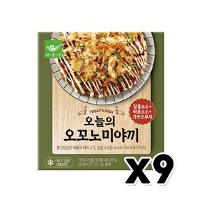 사옹원 오늘의오꼬노미야끼 즉석조리식품 262g x 9개