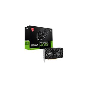 MSI GeForce RTX 4060 Ti VENTUS 2X BLACK 8G OC 그래픽 보드 VD8517