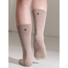 [no.099] deep beige socks