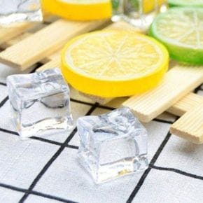 조각 디스플레이소품 얼음 인조 기타장식용품 모형