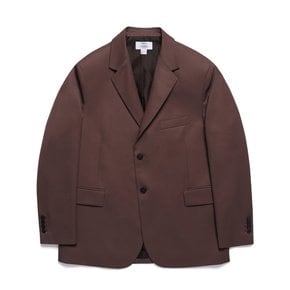 OVERSIZE SINGLE BLAZER (COCOA)