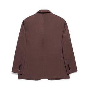 OVERSIZE SINGLE BLAZER (COCOA)