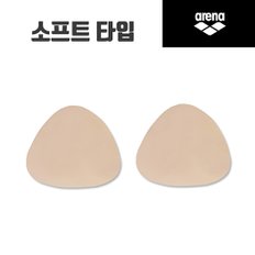 e아레나 소프트 누드 브라컵(1AP04) 수영복 실리콘패드