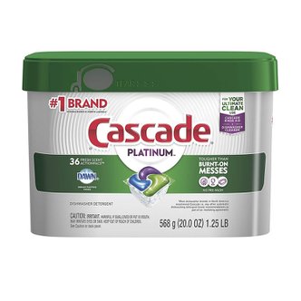 캐스케이드 [해외직구] Cascade 캐스케이드 플레티넘 식기세척기세제 프레쉬향 36입 Platinum Dishwasher Pods Fresh Scent 36 count