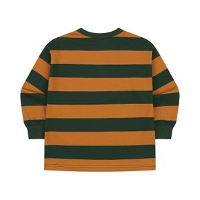 로고 포인트 보더 스트라이프 티셔츠 SC 0110 오렌지 (ASCCRT01100OG)