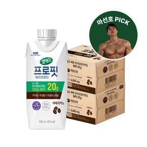 셀렉스 프로핏 아메리카노 단백질 음료 330ml*24팩