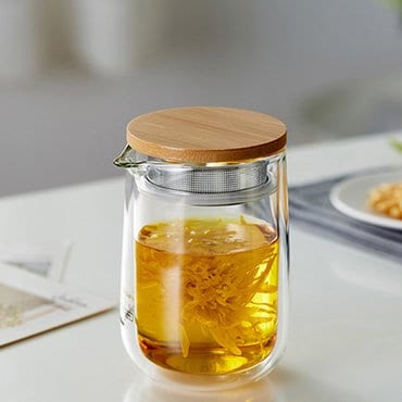 한국도예가 컬렉션 북대사 휴대용 티포트 H05 220ml