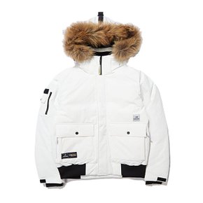 M 아이더패딩 LQC DUW22575W2 CORDURA STOOKY (코듀라 스투키) 남여공용 다운 자켓 (White)