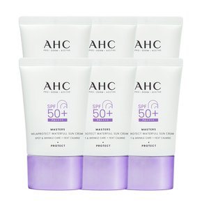 마스터즈 멜라 프로텍트 워터풀 선크림 40ml 6개