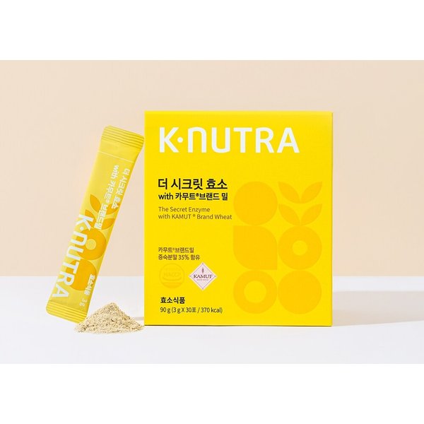 [대용량]케이뉴트라 더 시크릿 효소 오리지널 소화효소 호라산밀300g(3gX100포)
