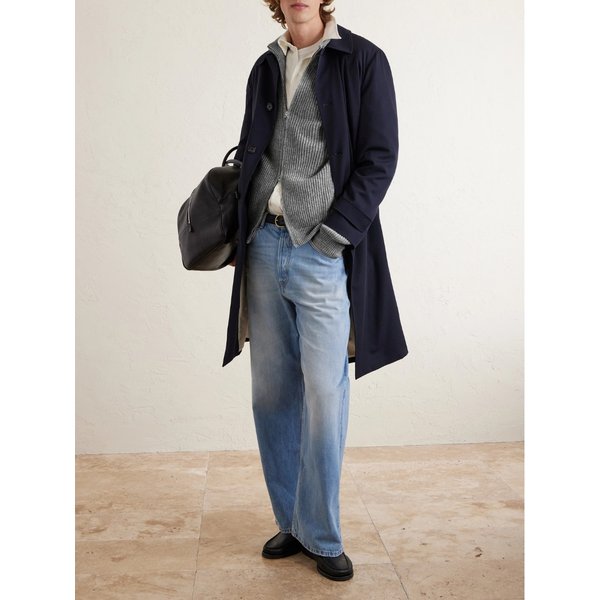 유밋 베난 매트 리브드 캐시미어 집업 가디건 46376663163004116