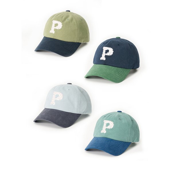 Floral P Logo Ball Cap (4 Colors)