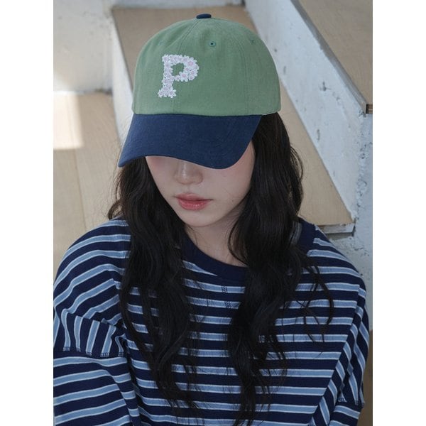 Floral P Logo Ball Cap (4 Colors)
