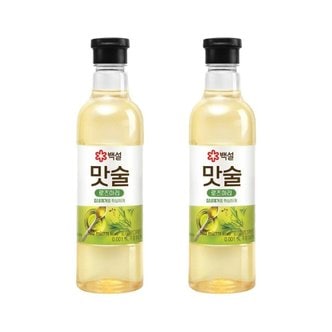 CJ제일제당 백설 맛술 로즈마리 500ml x2개