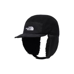 The North Face 노스페이스 화이트 레이블 플리스 이어머프 캡 블랙