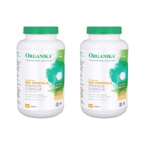 캐나다 오가니카 비프로폴리스 500mg 100캡슐 2개 Organika BEE PROPOLIS