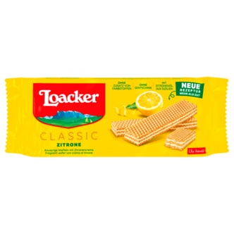  로아커 Loacker 클래식 레몬 웨이퍼 135g