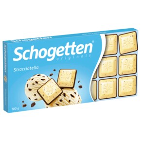 쇼게튼 Schogetten 스트라치아텔라 화이트 초콜릿 100g