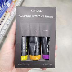 쿤달 시그니처 퍼퓸 아로마 고보습 핸드크림 50ml x 3개