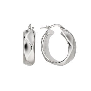 SILVER 온디나 화이트 귀걸이 S-SILE026W