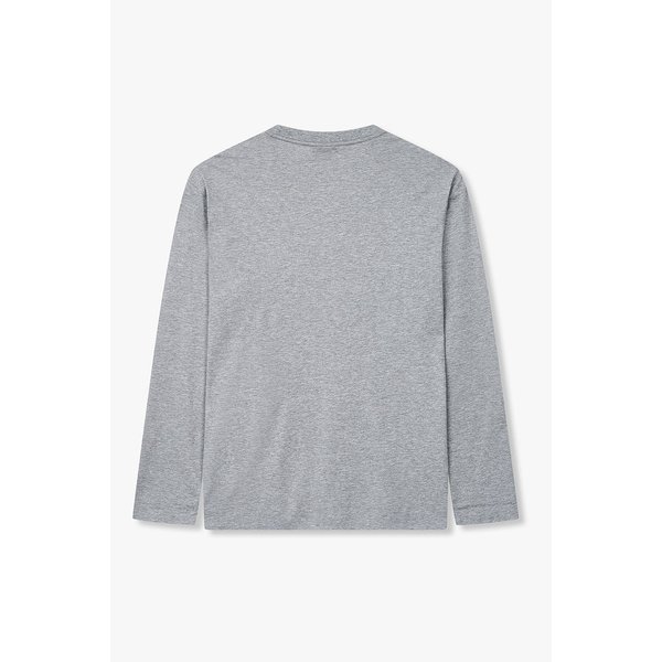 남성 엠보싱 로고 크루넥 티셔츠 A515326005000